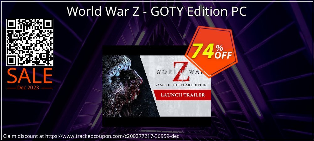 World War Z - GOTY Edition PC coupon on World Password Day sales