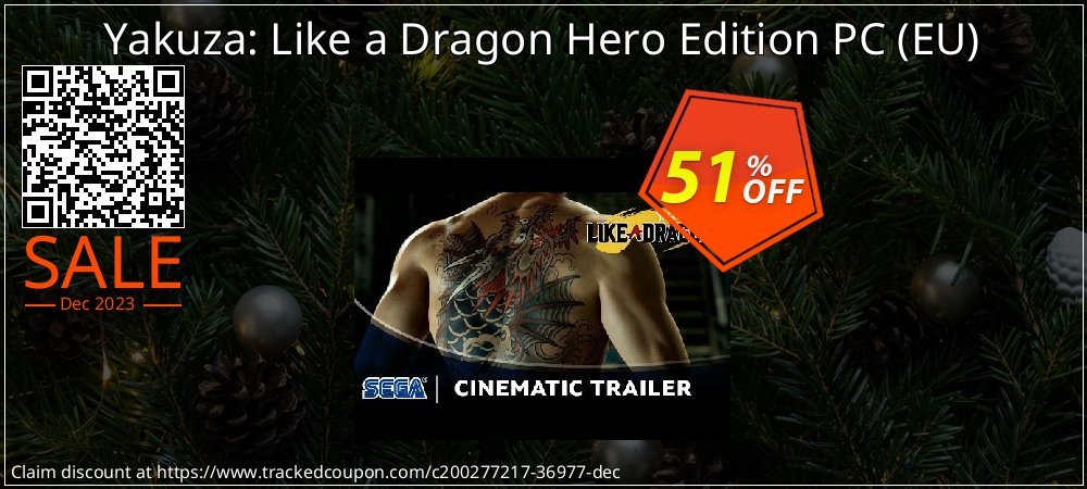 Yakuza: Like a Dragon Hero Edition PC - EU  coupon on April Fools' Day promotions