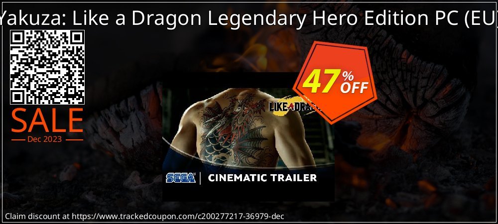 Get 47% OFF Yakuza: Like a Dragon Legendary Hero Edition PC (EU) offering deals