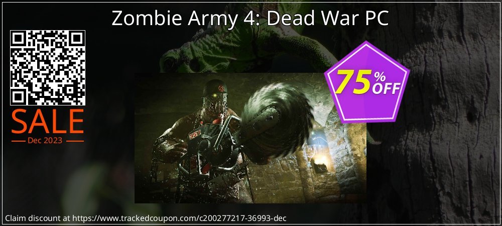 Zombie Army 4: Dead War PC coupon on Easter Day super sale