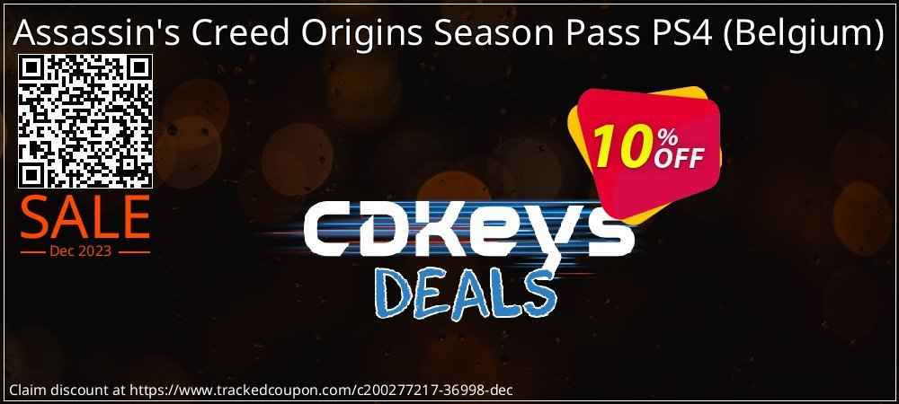 Assassin's Creed Origins Season Pass PS4 - Belgium  coupon on Easter Day offer