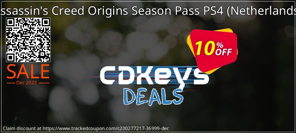 Assassin's Creed Origins Season Pass PS4 - Netherlands  coupon on World Password Day offering discount