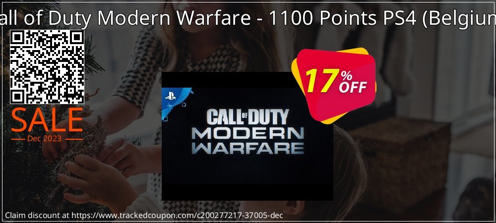 Call of Duty Modern Warfare - 1100 Points PS4 - Belgium  coupon on National Walking Day sales