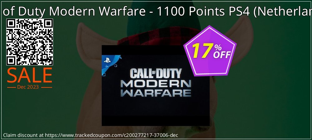 Call of Duty Modern Warfare - 1100 Points PS4 - Netherlands  coupon on World Party Day deals