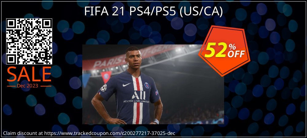 FIFA 21 PS4/PS5 - US/CA  coupon on National Walking Day offer