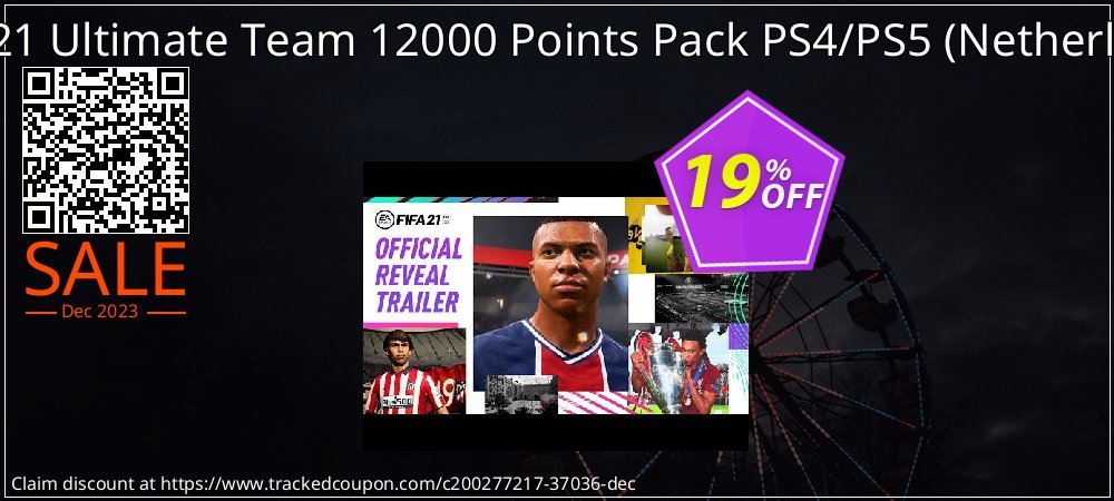 FIFA 21 Ultimate Team 12000 Points Pack PS4/PS5 - Netherlands  coupon on World Party Day offering discount