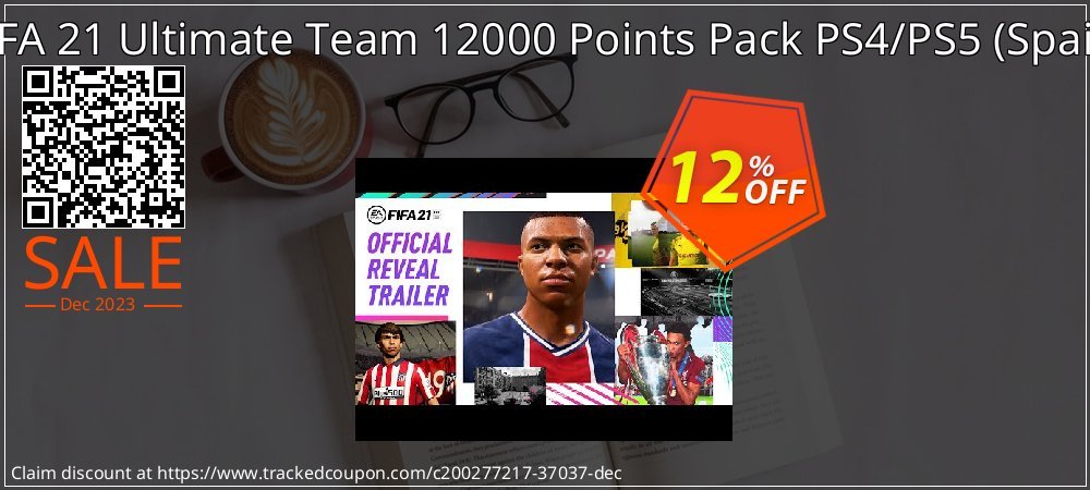 FIFA 21 Ultimate Team 12000 Points Pack PS4/PS5 - Spain  coupon on April Fools' Day offering sales