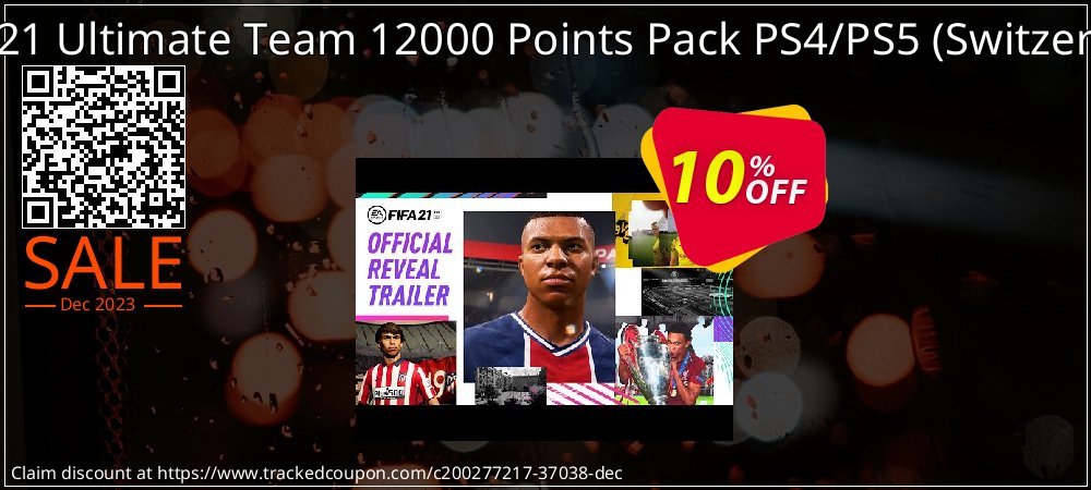 FIFA 21 Ultimate Team 12000 Points Pack PS4/PS5 - Switzerland  coupon on Easter Day super sale