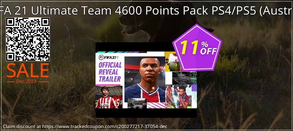 FIFA 21 Ultimate Team 4600 Points Pack PS4/PS5 - Austria  coupon on April Fools' Day discount