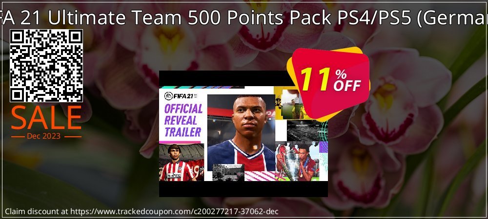 FIFA 21 Ultimate Team 500 Points Pack PS4/PS5 - Germany  coupon on April Fools' Day discount