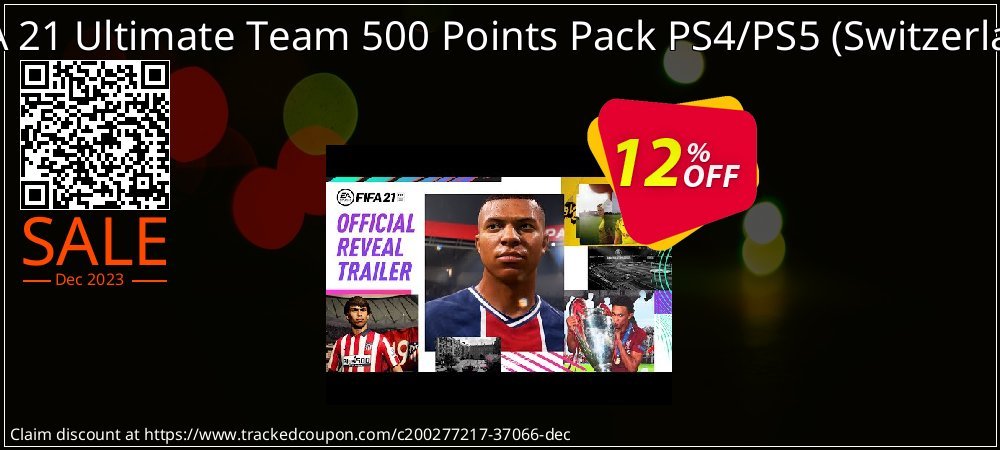 FIFA 21 Ultimate Team 500 Points Pack PS4/PS5 - Switzerland  coupon on World Party Day discounts