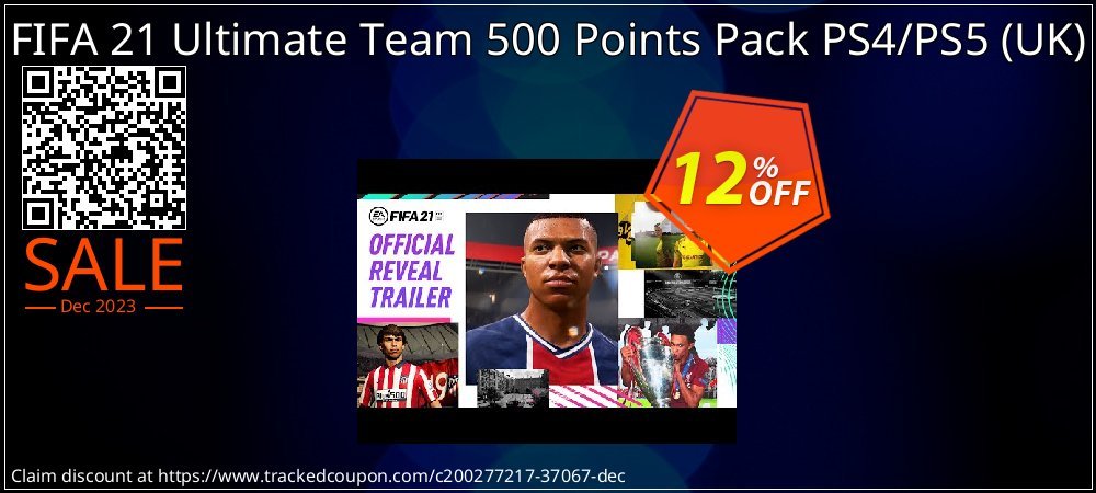 FIFA 21 Ultimate Team 500 Points Pack PS4/PS5 - UK  coupon on April Fools' Day promotions