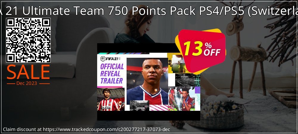 FIFA 21 Ultimate Team 750 Points Pack PS4/PS5 - Switzerland  coupon on Easter Day offering sales
