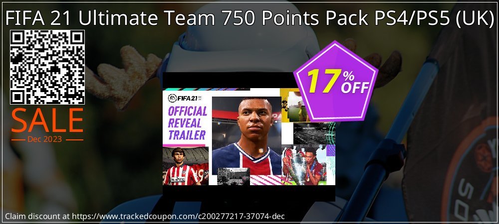 FIFA 21 Ultimate Team 750 Points Pack PS4/PS5 - UK  coupon on Tell a Lie Day super sale