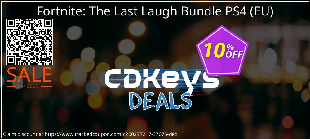 Fortnite: The Last Laugh Bundle PS4 - EU  coupon on World Backup Day super sale