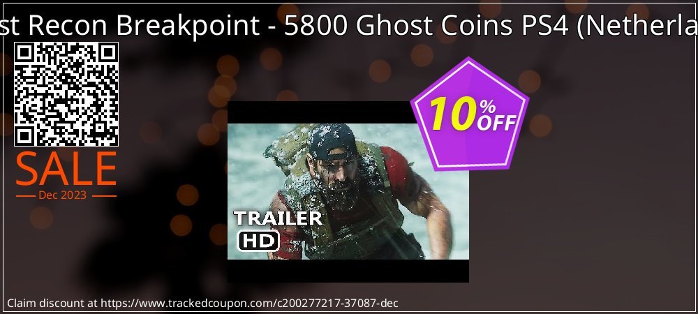 Ghost Recon Breakpoint - 5800 Ghost Coins PS4 - Netherlands  coupon on Working Day offer