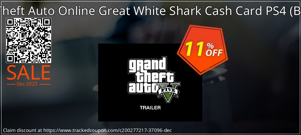 Grand Theft Auto Online Great White Shark Cash Card PS4 - Belgium  coupon on World Party Day deals