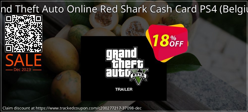Grand Theft Auto Online Red Shark Cash Card PS4 - Belgium  coupon on Virtual Vacation Day offer