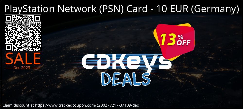 PlayStation Network - PSN Card - 10 EUR - Germany  coupon on Tell a Lie Day offering sales