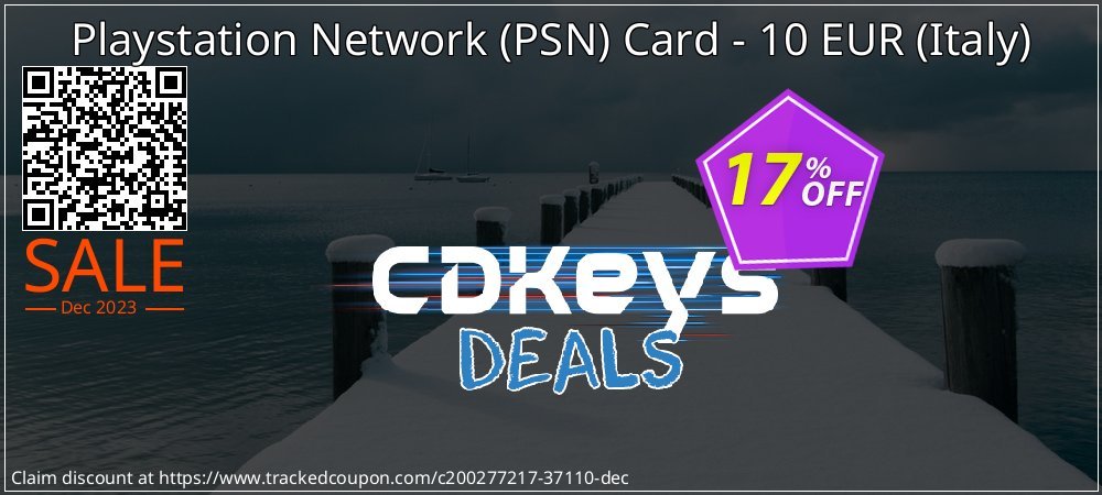 Playstation Network - PSN Card - 10 EUR - Italy  coupon on National Walking Day super sale