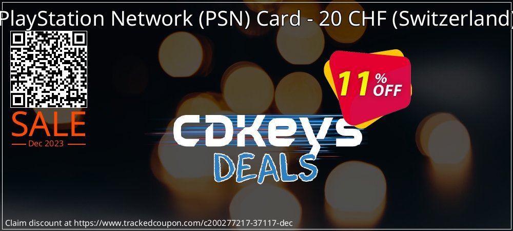 PlayStation Network - PSN Card - 20 CHF - Switzerland  coupon on April Fools Day discount