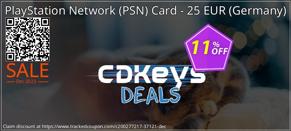 PlayStation Network - PSN Card - 25 EUR - Germany  coupon on World Party Day promotions