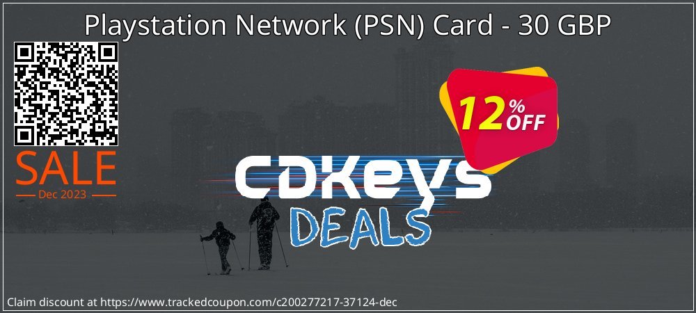 Playstation Network - PSN Card - 30 GBP coupon on Tell a Lie Day offer