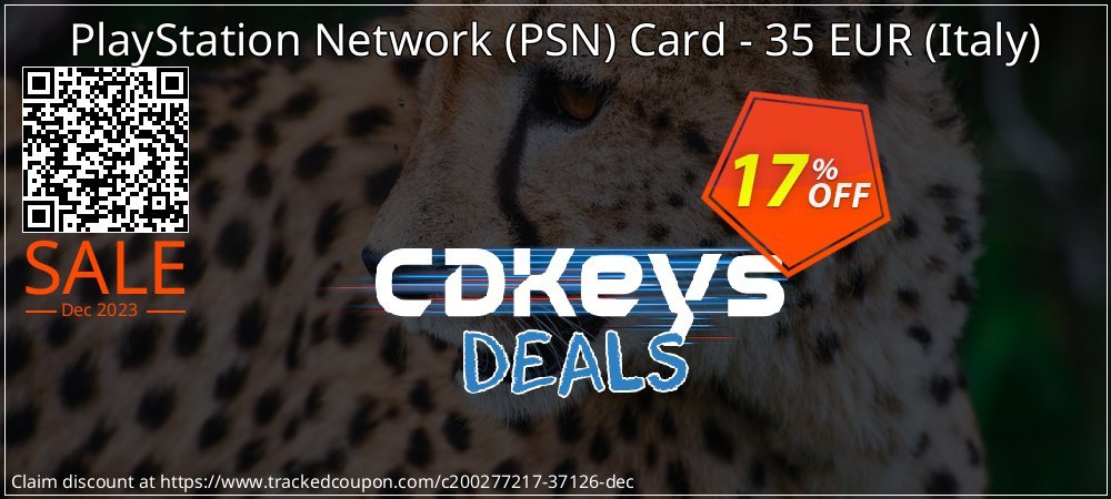 PlayStation Network - PSN Card - 35 EUR - Italy  coupon on World Party Day offering discount