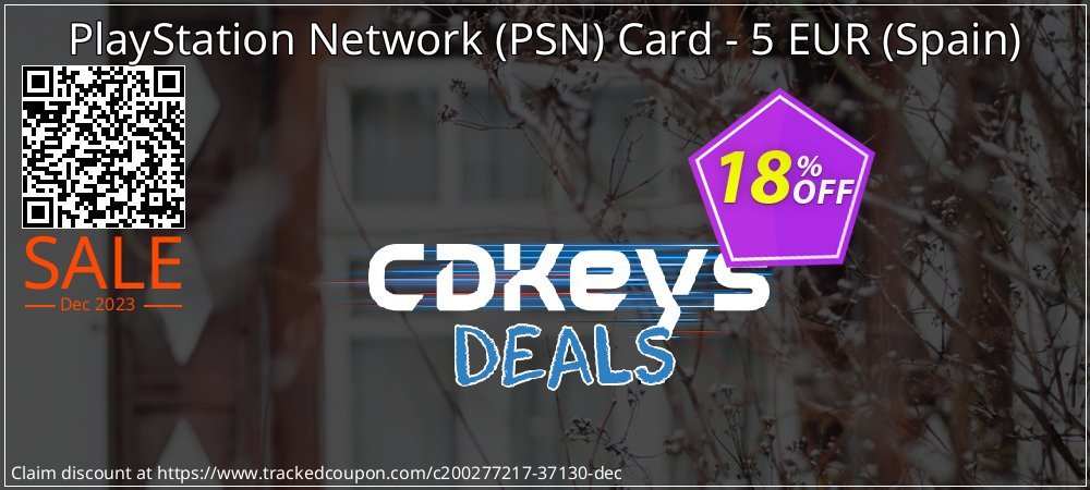 PlayStation Network - PSN Card - 5 EUR - Spain  coupon on National Walking Day promotions