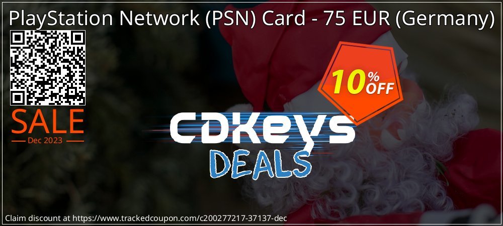 PlayStation Network - PSN Card - 75 EUR - Germany  coupon on April Fools' Day super sale
