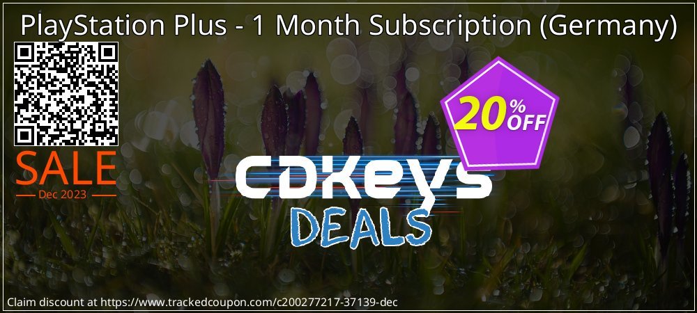 PlayStation Plus - 1 Month Subscription - Germany  coupon on Tell a Lie Day promotions