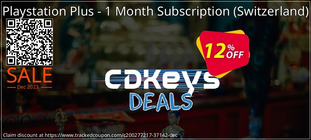 Playstation Plus - 1 Month Subscription - Switzerland  coupon on April Fools Day deals