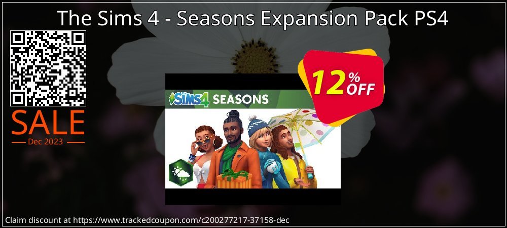 The Sims 4 - Seasons Expansion Pack PS4 coupon on Virtual Vacation Day promotions