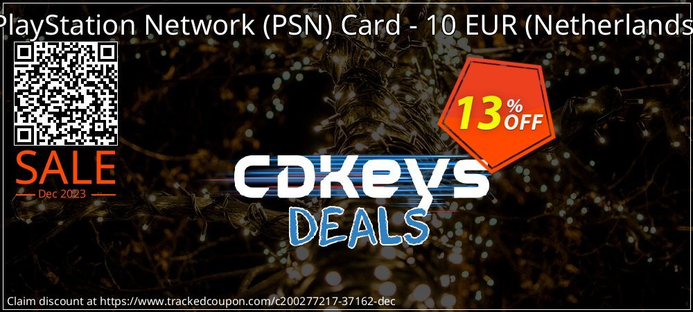 PlayStation Network - PSN Card - 10 EUR - Netherlands  coupon on April Fools' Day offering discount