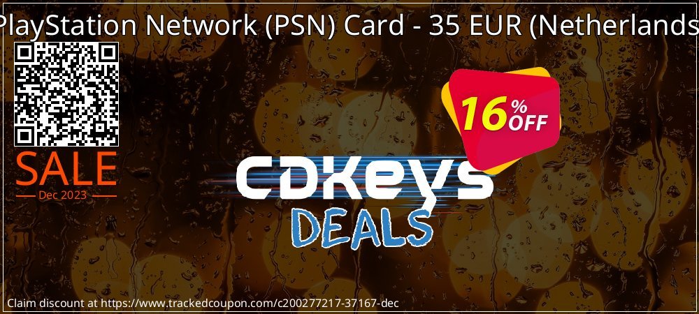 PlayStation Network - PSN Card - 35 EUR - Netherlands  coupon on April Fools' Day sales