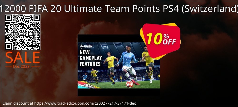 12000 FIFA 20 Ultimate Team Points PS4 - Switzerland  coupon on Palm Sunday discount