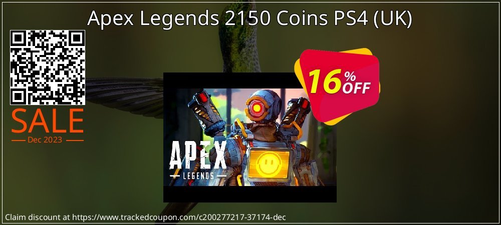Apex Legends 2150 Coins PS4 - UK  coupon on World Password Day promotions