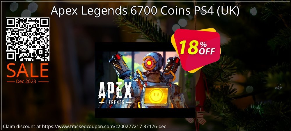 Apex Legends 6700 Coins PS4 - UK  coupon on World Party Day sales