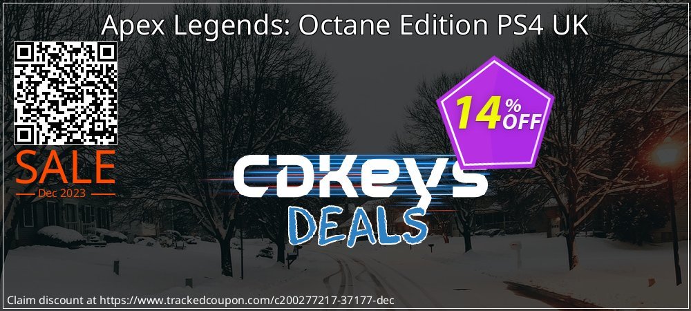 Apex Legends: Octane Edition PS4 UK coupon on April Fools' Day deals