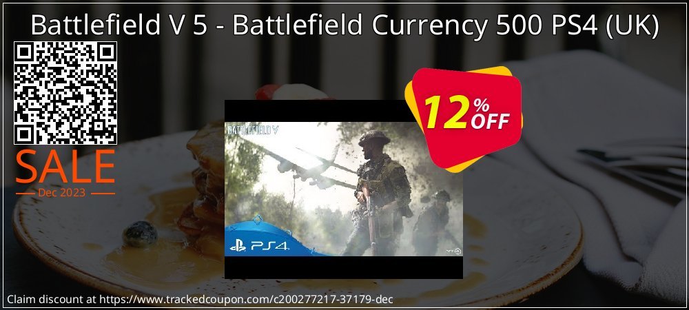 Battlefield V 5 - Battlefield Currency 500 PS4 - UK  coupon on World Password Day offering discount