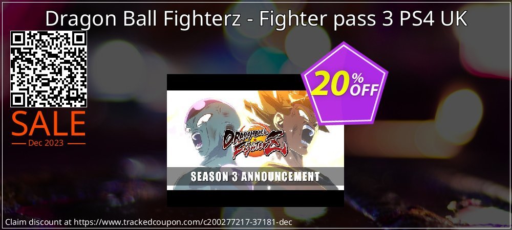 Dragon Ball Fighterz - Fighter pass 3 PS4 UK coupon on Palm Sunday offering discount