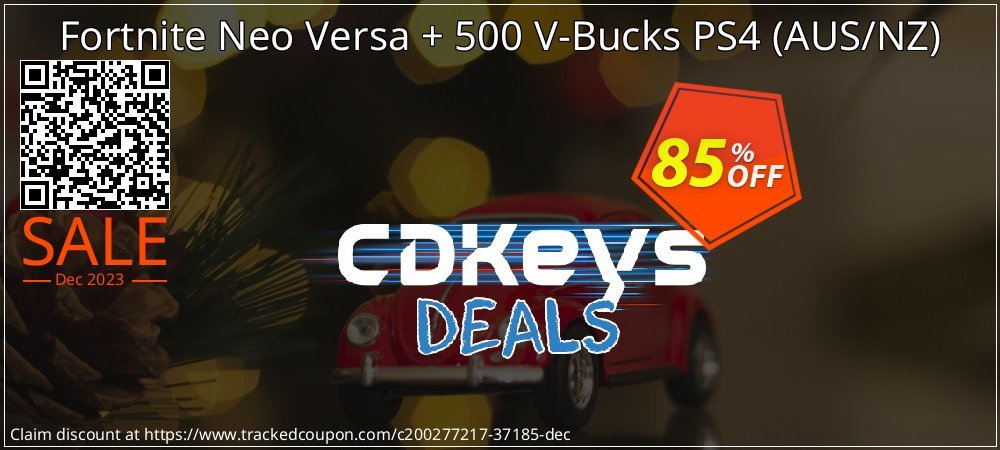 Fortnite Neo Versa + 500 V-Bucks PS4 - AUS/NZ  coupon on World Backup Day promotions
