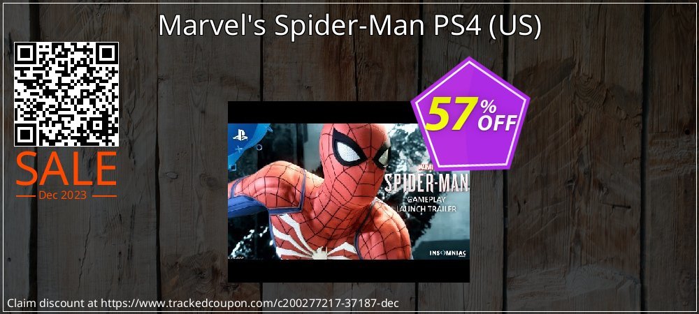 Marvel's Spider-Man PS4 - US  coupon on National Memo Day discount