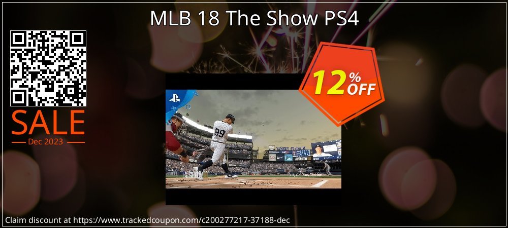 MLB 18 The Show PS4 coupon on Easter Day discount