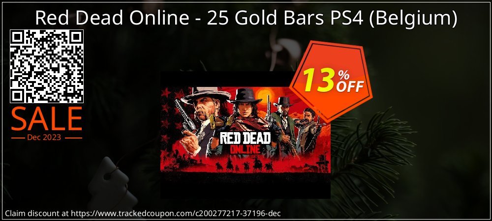 Red Dead Online - 25 Gold Bars PS4 - Belgium  coupon on National Loyalty Day discount