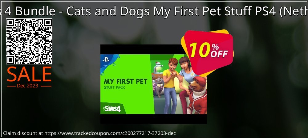 The Sims 4 Bundle - Cats and Dogs My First Pet Stuff PS4 - Netherlands  coupon on Easter Day sales