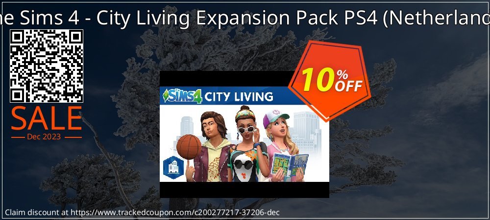 The Sims 4 - City Living Expansion Pack PS4 - Netherlands  coupon on World Party Day discount