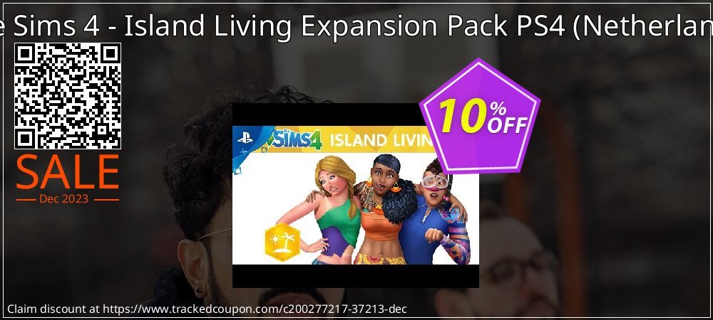 The Sims 4 - Island Living Expansion Pack PS4 - Netherlands  coupon on Virtual Vacation Day sales