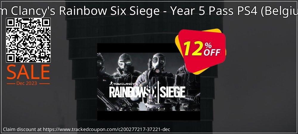 Tom Clancy's Rainbow Six Siege - Year 5 Pass PS4 - Belgium  coupon on World Party Day sales
