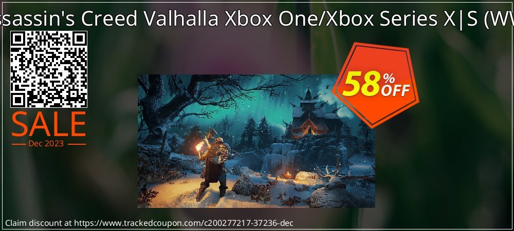 Assassin's Creed Valhalla Xbox One/Xbox Series X|S - WW  coupon on Palm Sunday offering sales